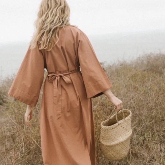 Doen Avignon Dress In Sierra Size S - Picture 4 of 10